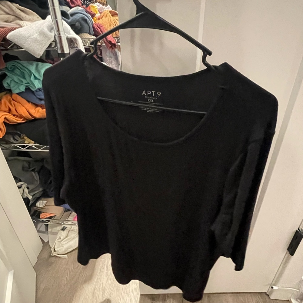 Black 3/4 sleeves APT 9 kohl’s brand